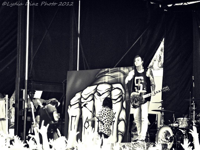 Pierce The Veil @ Vans Warped Tour '12