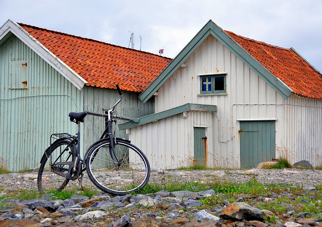 Rental bike at the Koster islands, Sweden (#2)
