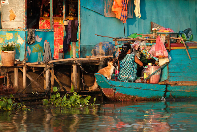 The floating village of Kompong Phhluk, Cambodia #9