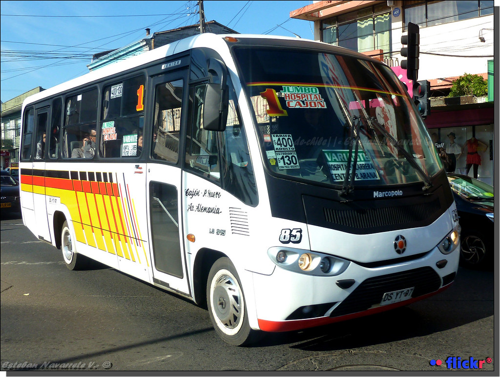 Micro Linea 1 Linea 1, Temuco.- | Imagen 1.343.- »Marcopolo Senior G6 // M… | Flickr