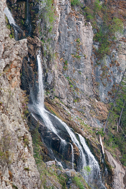 Waterfall at Chulyshman valley