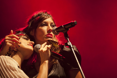Nouvelle Vague support Chic at the Galway Arts Festival - Big Top 19-07-2012