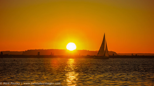 Everett Sunset by Mark Pouley, A late summer's sunset on the Everett, WA waterfront.
<a href="http://twinlakesimages.com" rel="nof