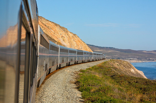 railroad trains pacificocean amtrak passenger coaststarlight domecar silverlariat gaviotacalifornia amtrak11 californiazephyrrailcharters