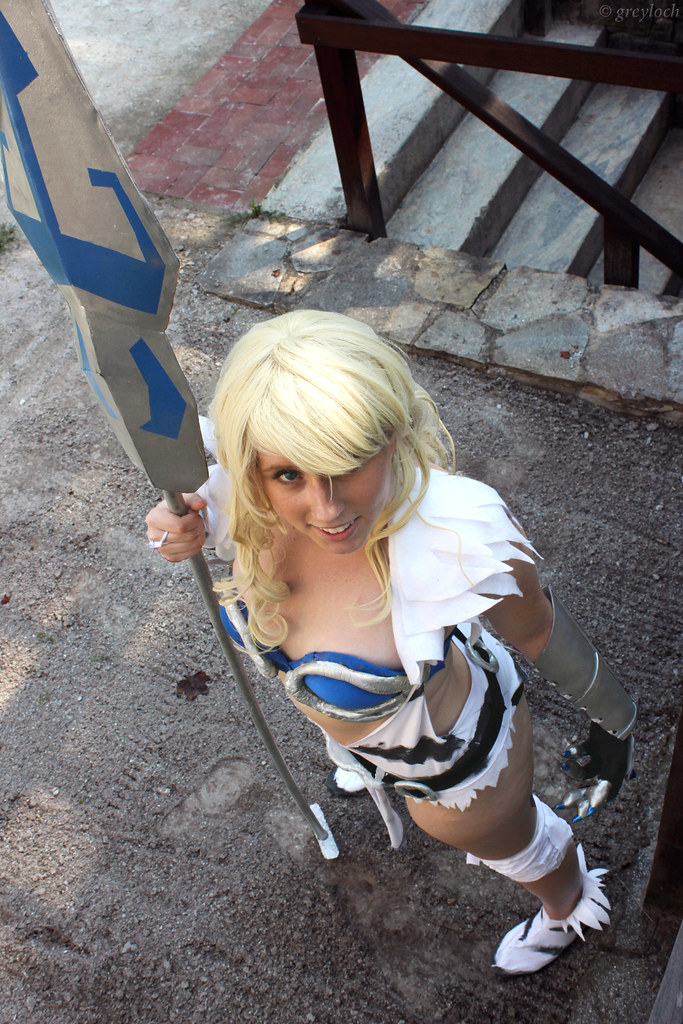 Elina - Queen's Blade | Cosplayer Kat H. dressed up as Elina… | Flickr