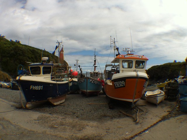 Cadgwith Cove Boats