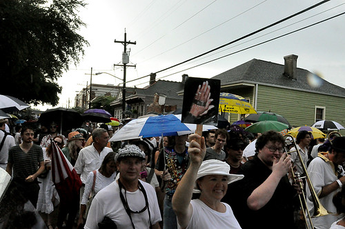 Second Line for Uncle Lionel Batiste on July 13, 2012.  Photo by Kichea S Burt.
