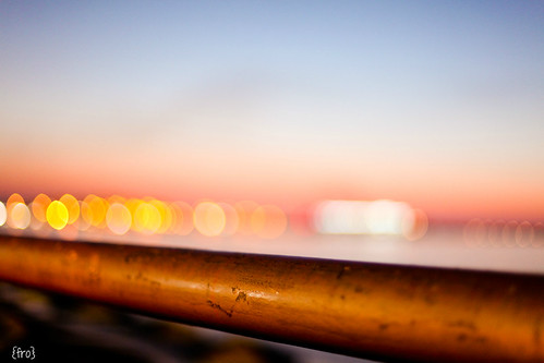 {day 216} Fence Friday:: sunset edition by fro*