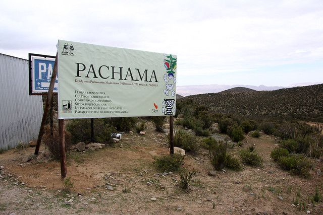 The abandoned village of Pachama, Chile