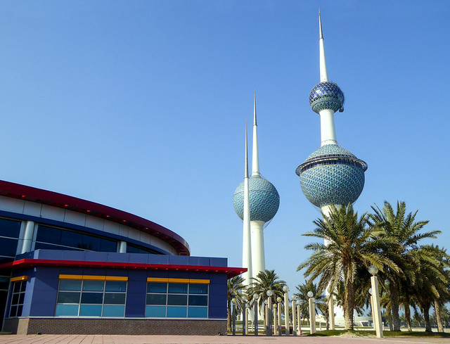 The water towers, Kuwait,