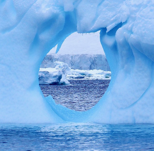 hole in iceberg
