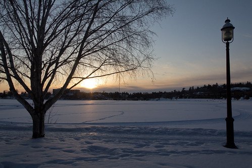 Kenora Sunset by yow_krae, Sunset in March over Lake Superior in Kenora. Yay for work trips providing new photo opportunities!w
