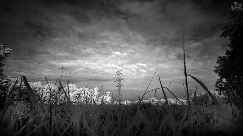 blackandwhite home clouds rural power country meadow peaceful northcarolina farmland powerlines pasture wires electricity infrared serene rougemont caldwell deepsouth powergrid farmcountry slickr irconverted canon60d ruralnc canon60dir canonir60d infrared60d
