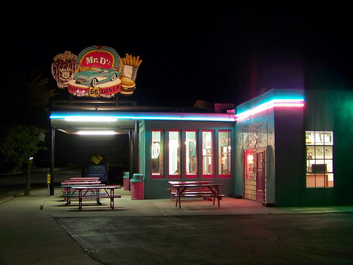 arizona night route66 diner kingman