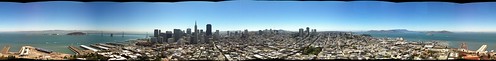 San Francisco from Coit Tower...