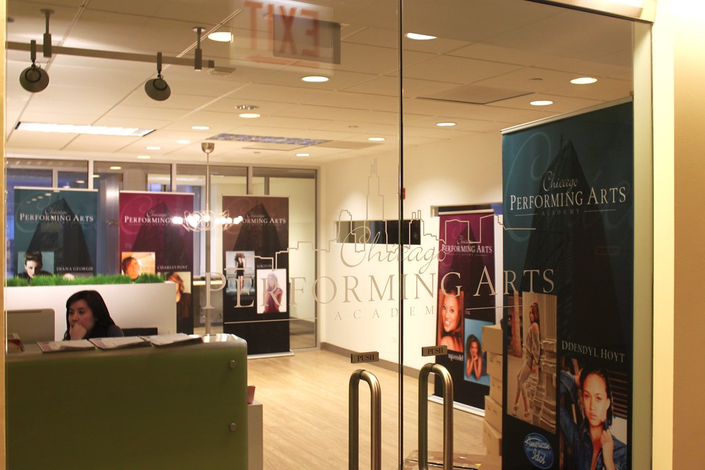 Banner Stands for Corporate Marketing  - Chicago Performing Arts