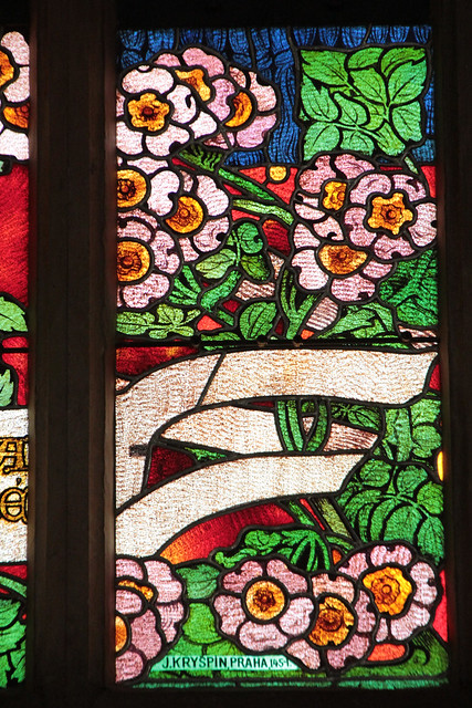 Art Nouveau stainedglass (details)