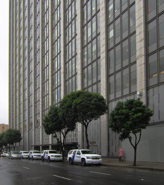 at Police Station, downtown San Francisco (2012)