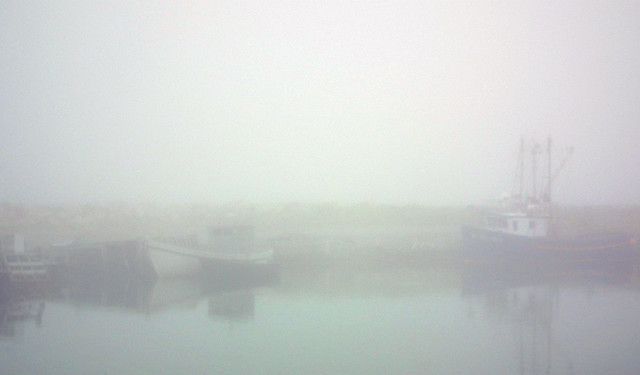 Fog in Ferryland, Newfoundland (2012)