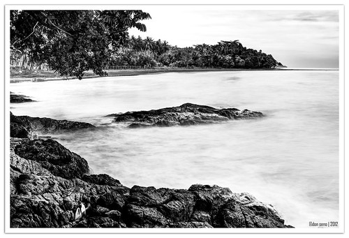 bw white seascape black beach del lens landscape mono nikon san roque sur kit nikkor hdr surigao photomatix tonemapped 1855mmvr d7000 lingig
