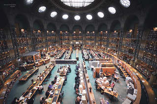 France, Paris : Bibliothèque nationale de France, site Richelieu, salle ovale 1897-1936 | by (vincent desjardins)