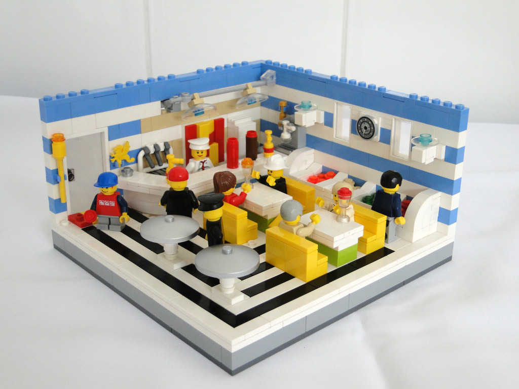 Lego Ice Cream Shop | Feel Free To Comment. Hope You Like It… | Pedro_H. |  Flickr