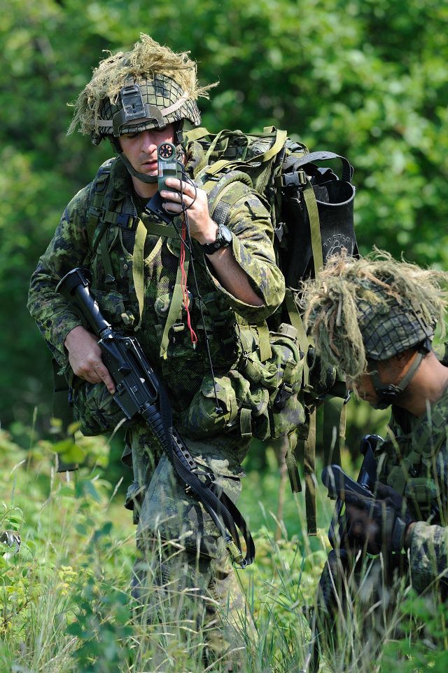 Canadian Army Pathfinders The Patrol Pathfinder Course was… Flickr