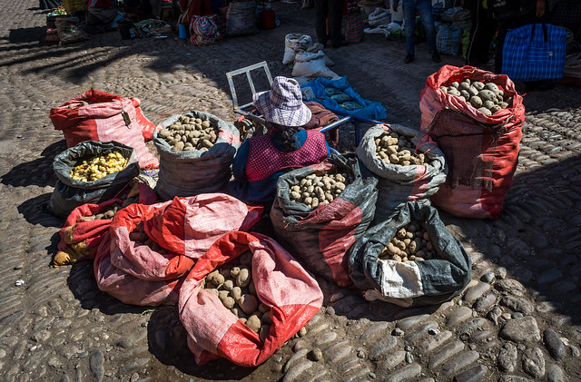 Selling Potatoes (Písaq, Peru. Gustavo Thomas © 2016)