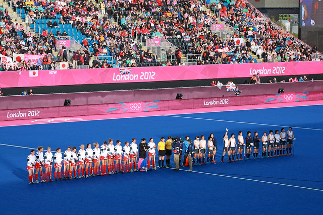 London 2012 Olympics - Women's Hockey GB vs Japan [0014]