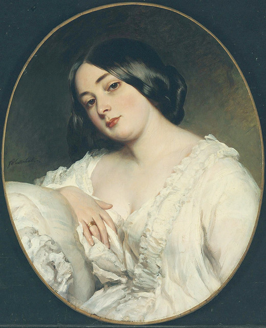 Franz Xaver Winterhalter - Portrait of a Lady