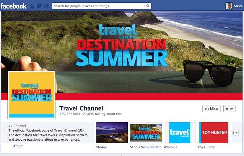 Travel Channel - Top 20 Great Facebook Fan Pages for Busin… - Flickr
