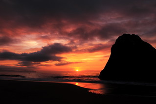 二つ島の日の出　-sunrise-