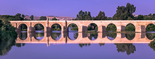 sunrise andalucía spain cordoba cordova spanien puenteromano sommerferie2012 rioguardalquivir