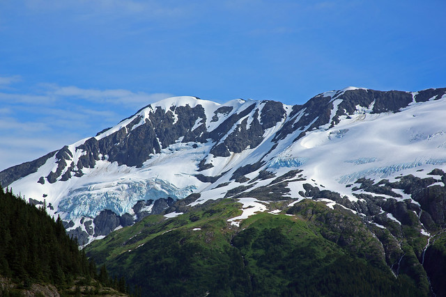 Glaciers visible from Portage, Alaska - 245A0371