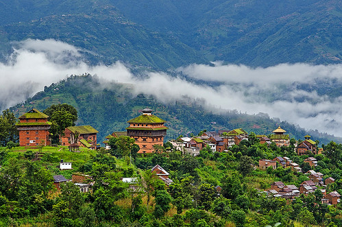 morning nepal mist building heritage architecture clouds landscape palace historic opsphotos bidur sigma105macro centralregion nuwakot