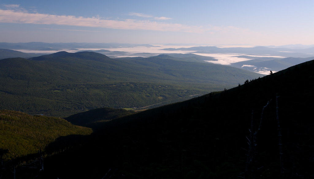 Presidential Traverse: Timbered slopes