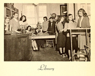 Library, Lees-McRae College, 1948