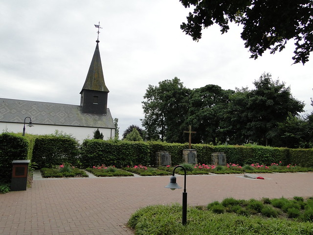 Church of Ladelund and graves of KZ victims