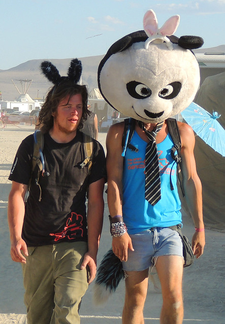 Burning Man 2012 - Panda Head