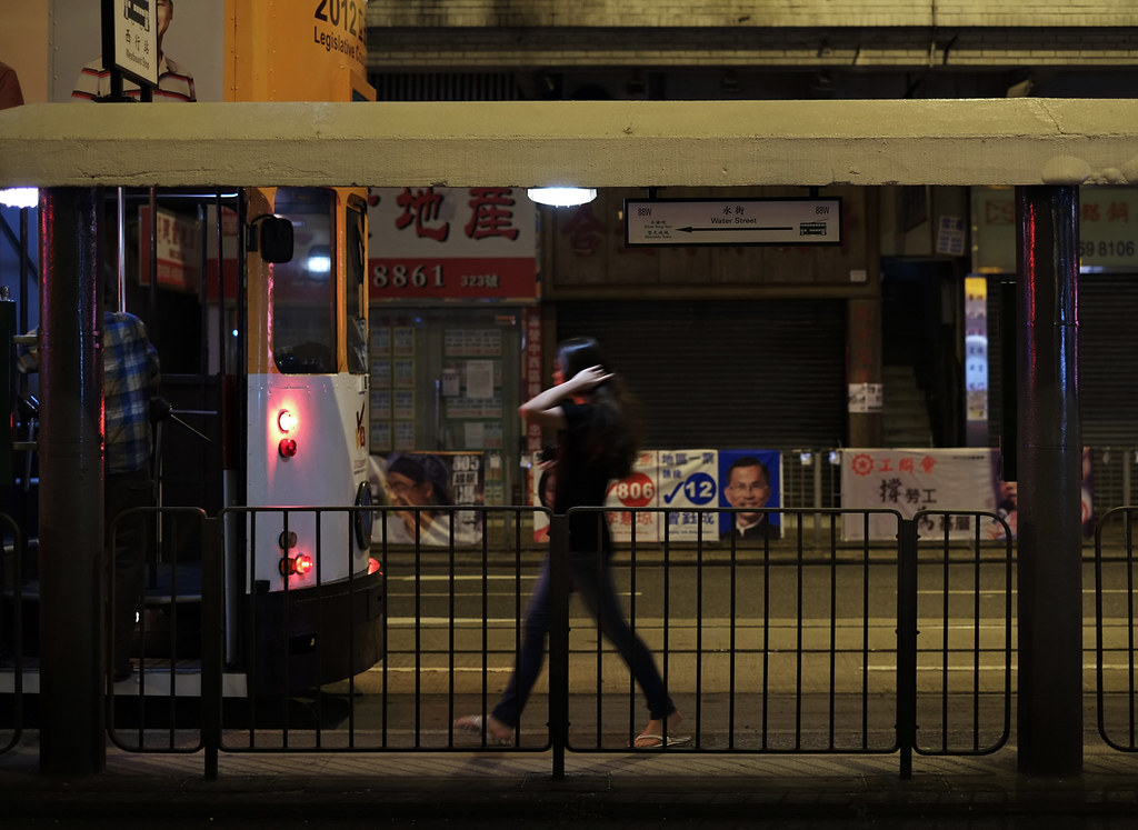 night tram by hugo poon - one day in my life