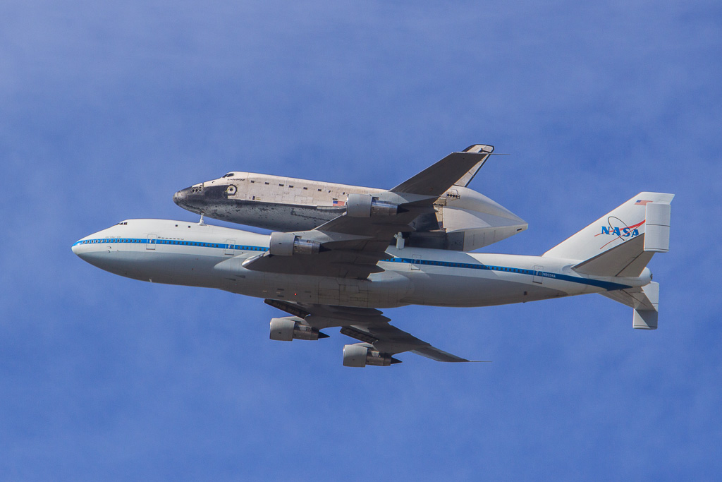 Space Shuttle Endeavour atop the Boeing 747 Shuttle Carrie… | Flickr