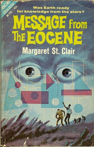 Message from the Eocene - Margaret St Clair - cover artist Jack Gaughan