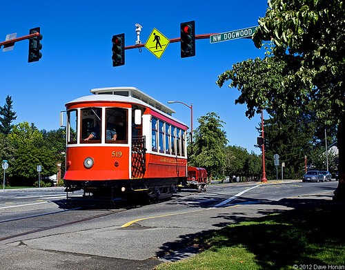 No. 519 crossing Front Street