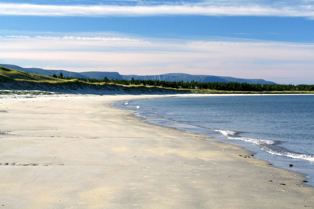 Shallow Bay Beach | Looking towards 