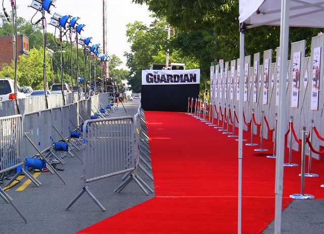 A Red Carpet for The Guardian Premiere in Cleveland Park