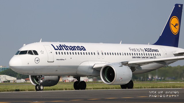 D-AINA Lufthansa Airbus A320-271N
