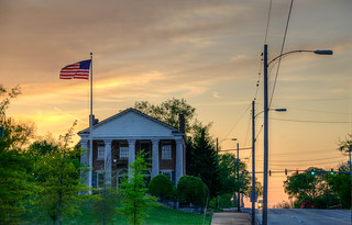 Sunset, Old State Bank