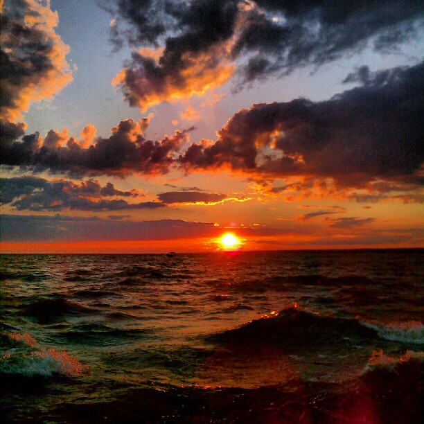 Super Sunset -Oneida Lake