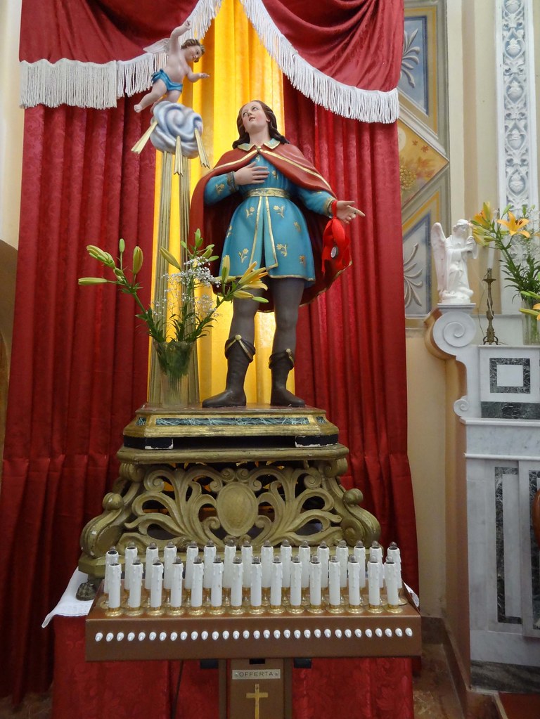 San Giuliano fraz. di Teano - Chiesa di San Giuliano - Statua di S.Giuliano.