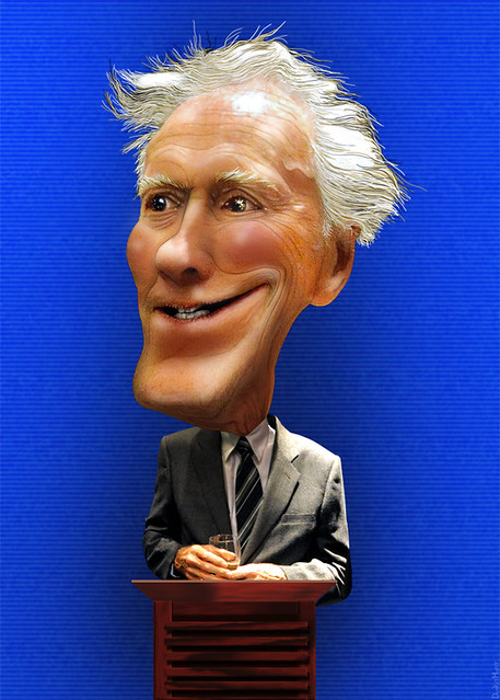 Clint Eastwood - Caricature
